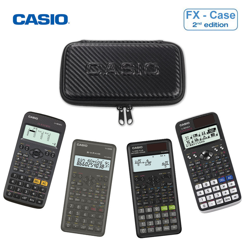 CASIO FX-CASE-CB-BK2 Taschenrechner Tasche Schwarz