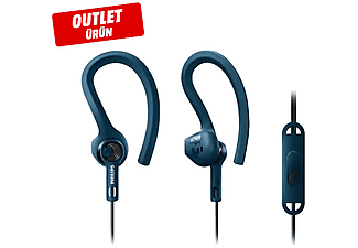 PHILIPS SHQ1405 Kulak İçi Sporcu Kulaklığı Mavi Outlet 1206715