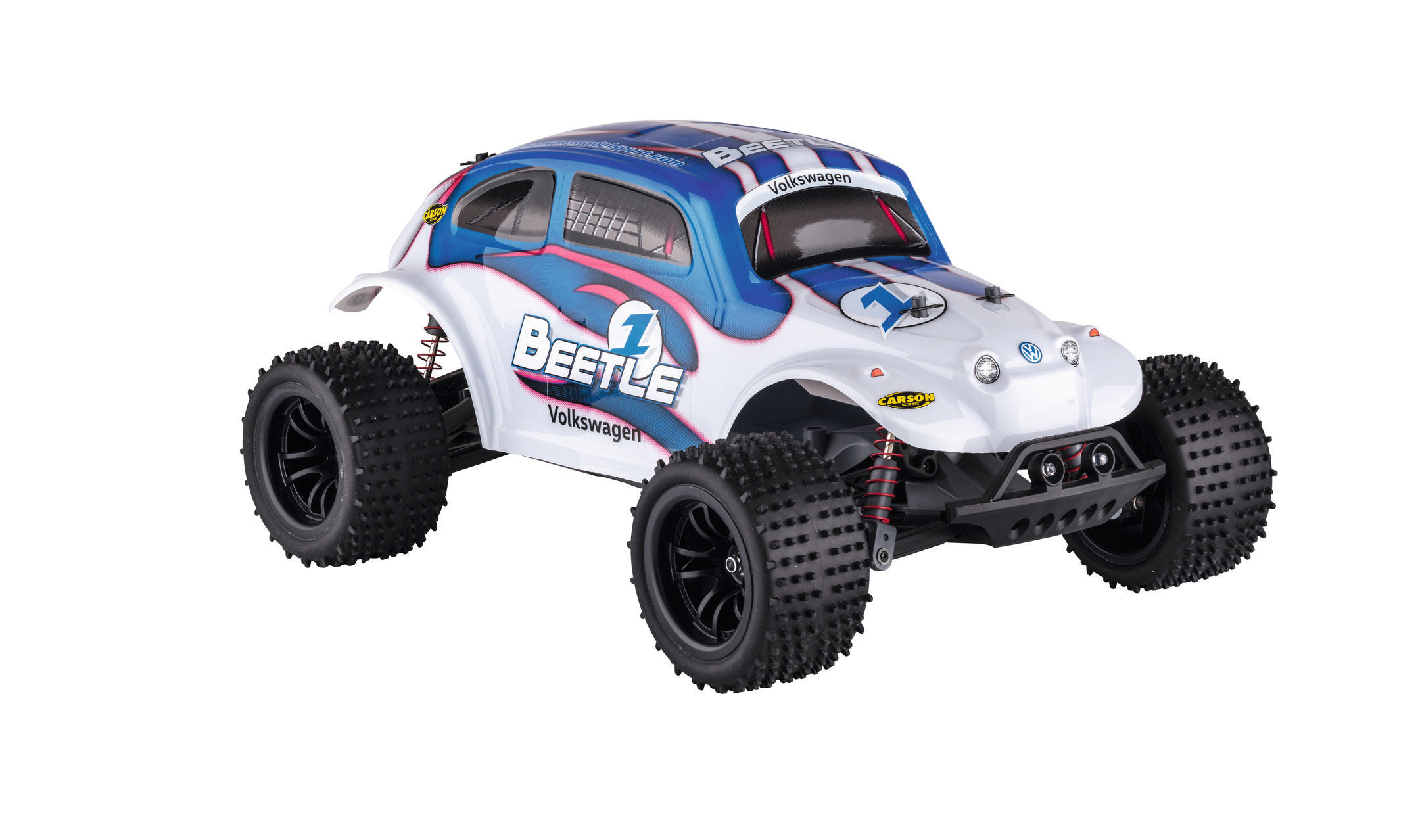 CARSON 1:10 VW Beetle FE RTR Spielzeugmodell, Mehrfarbig 2.4G 100