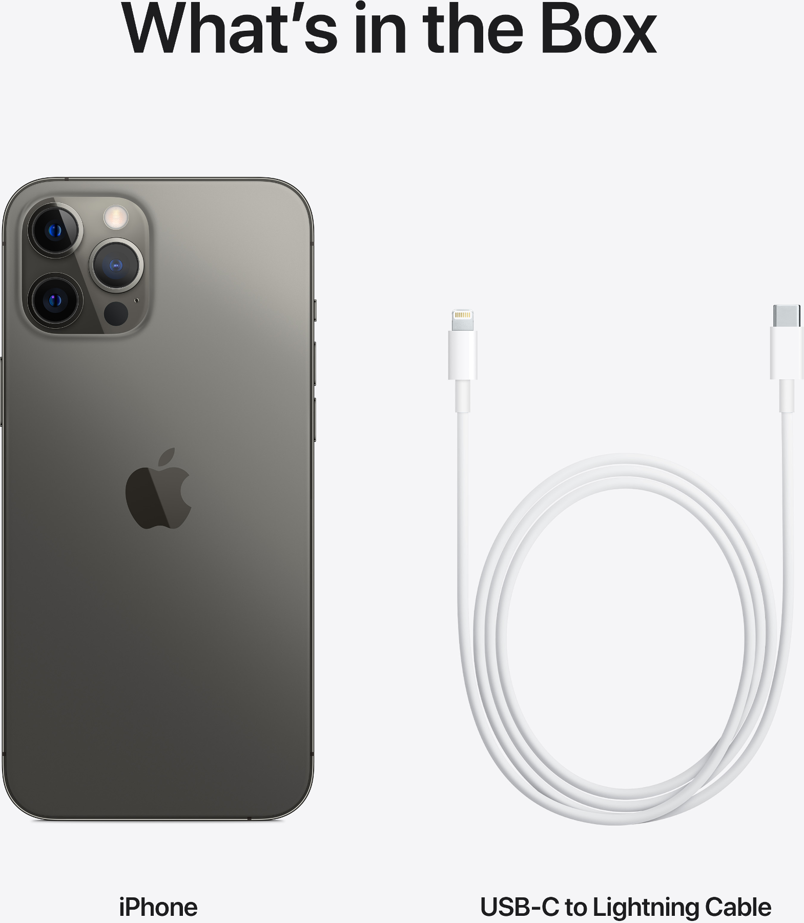 APPLE iPhone 12 Pro Max 512GB Graphit 512 GB, Grau, Dual SIM