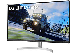Monitor - LG 32UN500-W, 31.5", UHD 4K, IPS, FreeSync, 4 ms, 60 hz, 2x HDMI,1x DP, Blanco