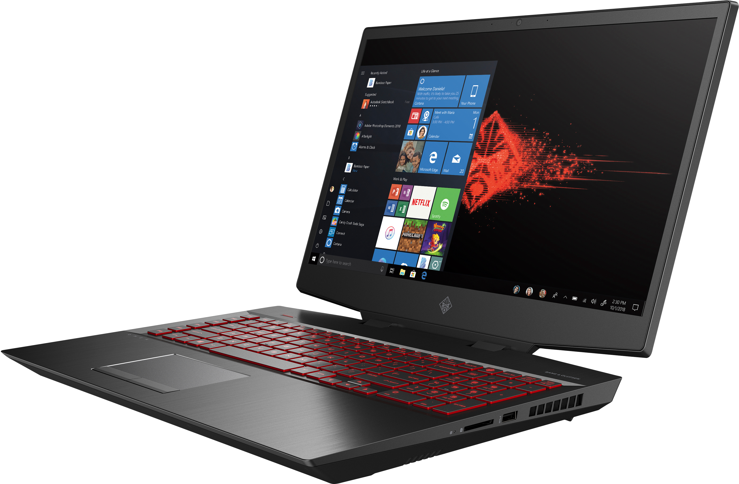 HP OMEN by HP 17-cb1378ng - 17,3 Zoll - Intel® Core™ i7 i7-10750H - 16 GB - 512 GB - NVIDIA GeForce RTX™ 2070 - Windows 10 Home (64 Bit)