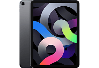 APPLE iPad Air Cellular (2020), Tablet, 64 GB, 10,9 Zoll, Space Grau