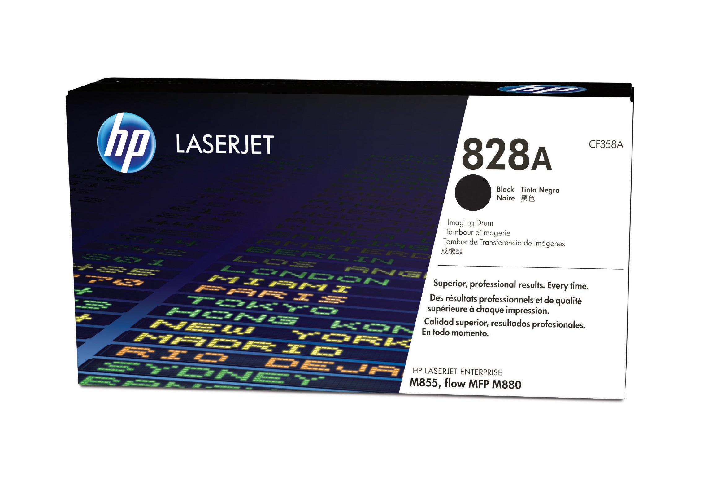 HP 828A - 1 - negro - kit de tambor