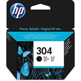 Cartucho de tinta - HP 304, Negro, N9K06AE