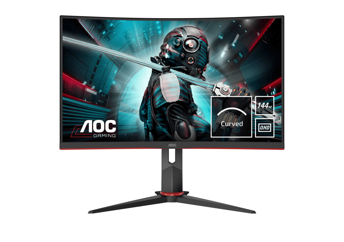 AOC 27" CQ27G2U/ BK 2560x1440/ 144HZ/ 1MS/ Curved LCD Monitör Siyah 