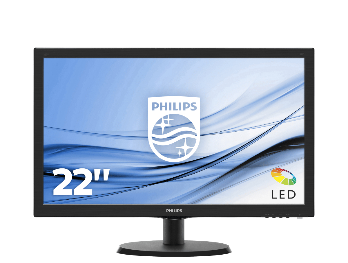 PHILIPS V Line LCD monitör ve SmartControl Lite 223V5LHSB2/01