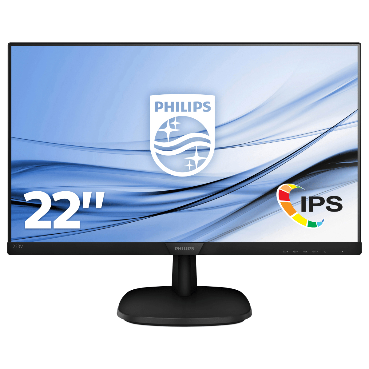 PHILIPS V Line Full HD LCD monitör 223V7QHSB/01