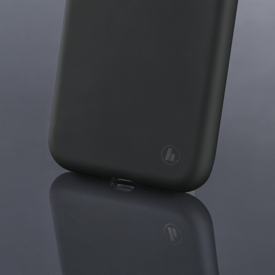 Schwarz iPhone 12 Finest Backcover, Max, HAMA Feel, Pro Apple,