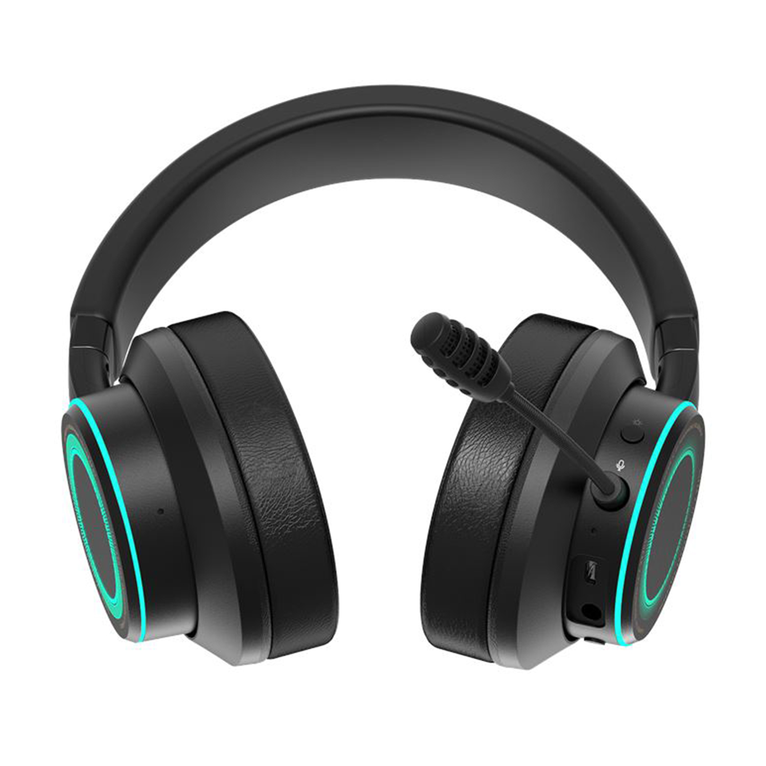 Auriculares gaming - Creative SXFI, De diadema, Con cable, USB-C, Cancelación de ruido, Micrófono, Negro