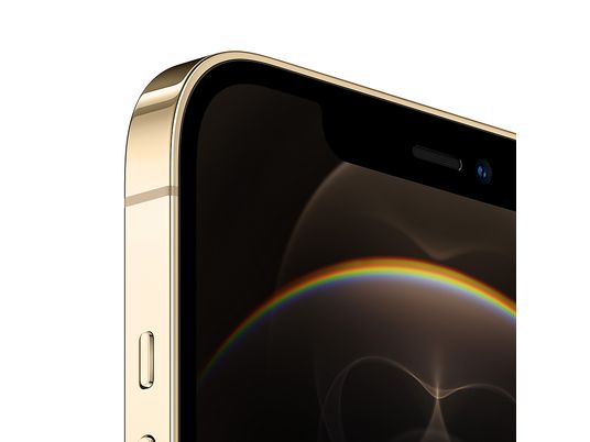 Apple iPhone 12 Pro Max, Oro, 128 GB, 5G, 6.7" OLED Super Retina XDR, Chip A14 Bionic, iOS