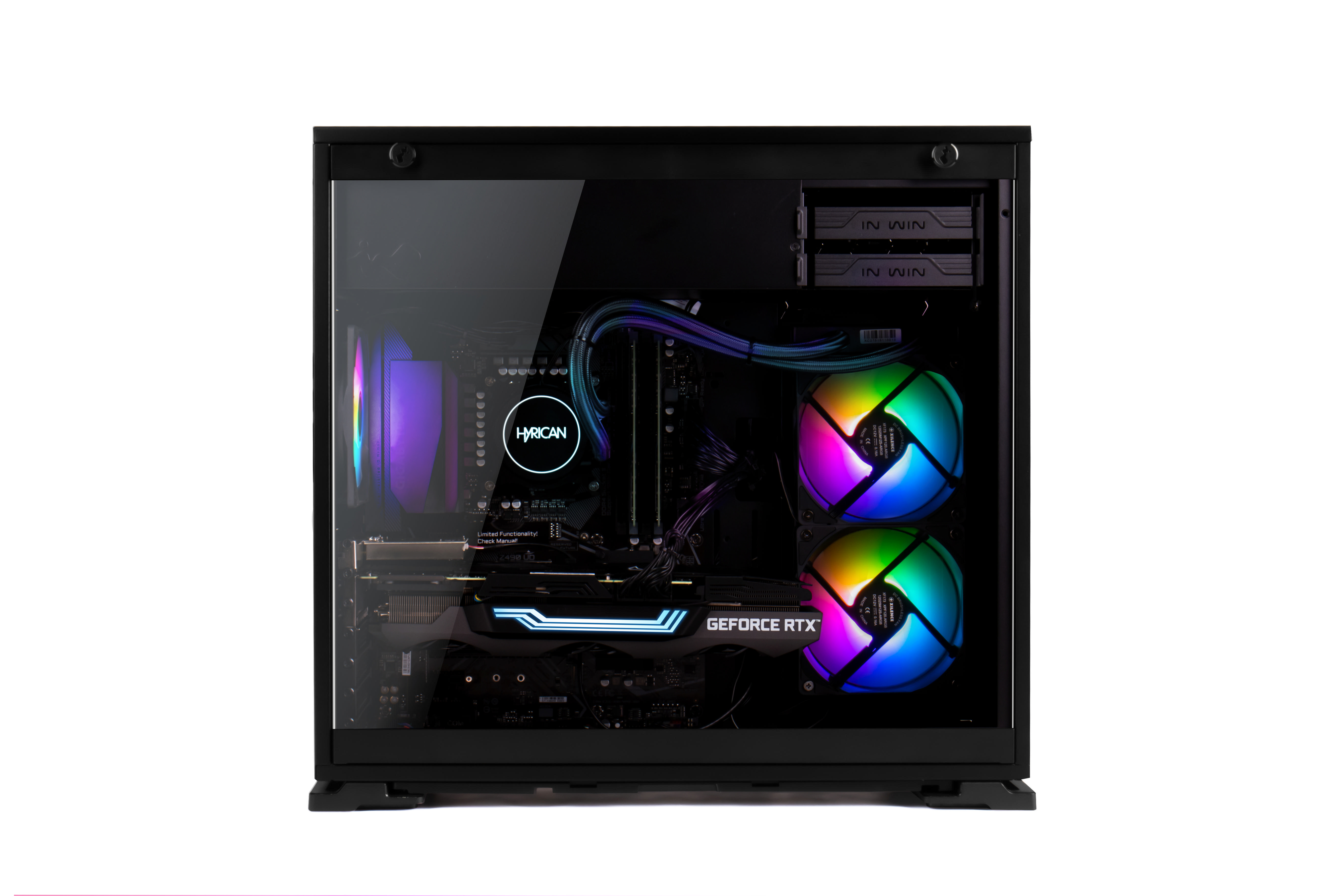 HYRICAN ALPHA 6590, Windows GB RAM, PC mit TB Intel® 10 SSD, i7-10700KF Bit), 500 GB (64 Prozessor, SSD, NVIDIA, Gaming GeForce 1 RTX™ 16 3080