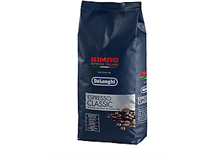 Café en grano - De'Longhi Kimbo Silver Classic, 1 kg, Arábica y Robusta