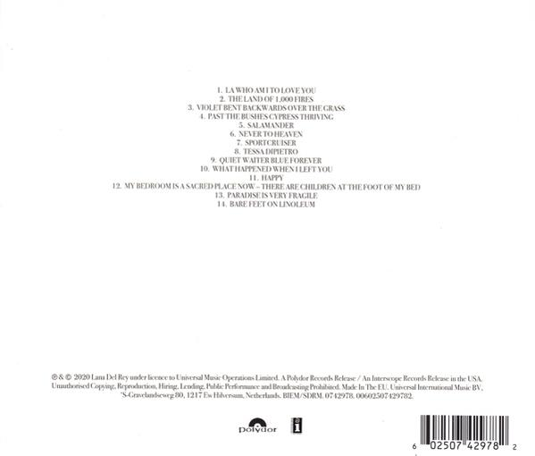 Lana Del Rey - Violet Bent Backwards Over The Grass  - (CD)