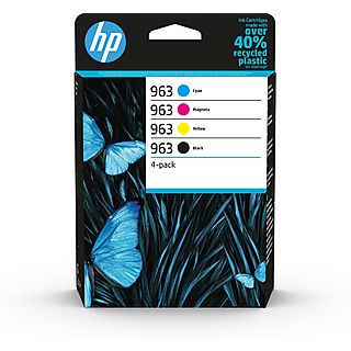HP 963 4-pack originele inktcartridges zwart/cyaan/magenta/geel