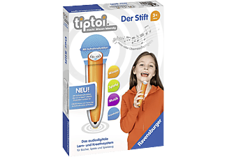 RAVENSBURGER tiptoi Der Stift /D (2020) - Système d'apprentissage et de création audio-numérique (Orange)
