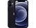 APPLE Outlet iPhone 12 mini 64 GB SingleSIM Fekete Kártyafüggetlen Okostelefon