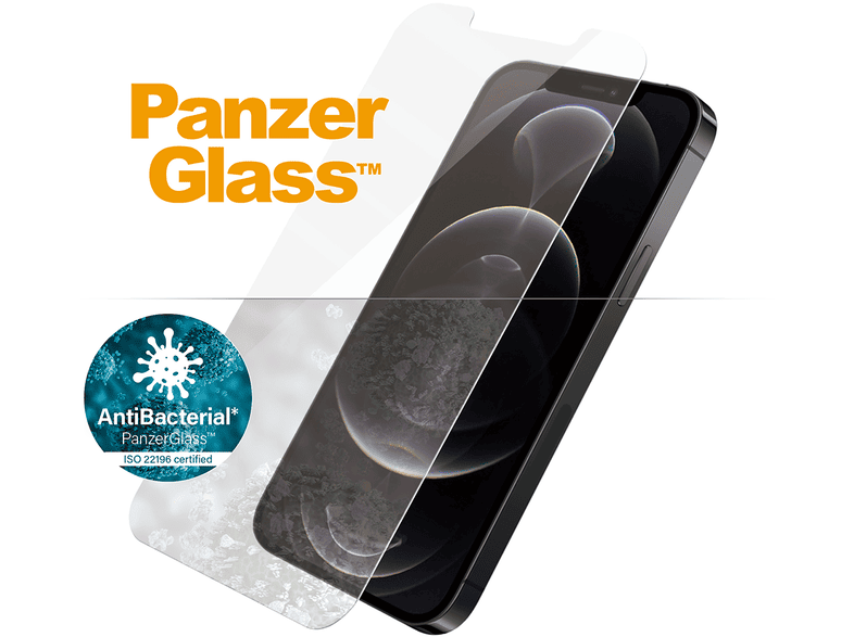 PANZERGLASS Antibacteriële screenprotector Apple iPhone 12/12 Pro kopen? | MediaMarkt