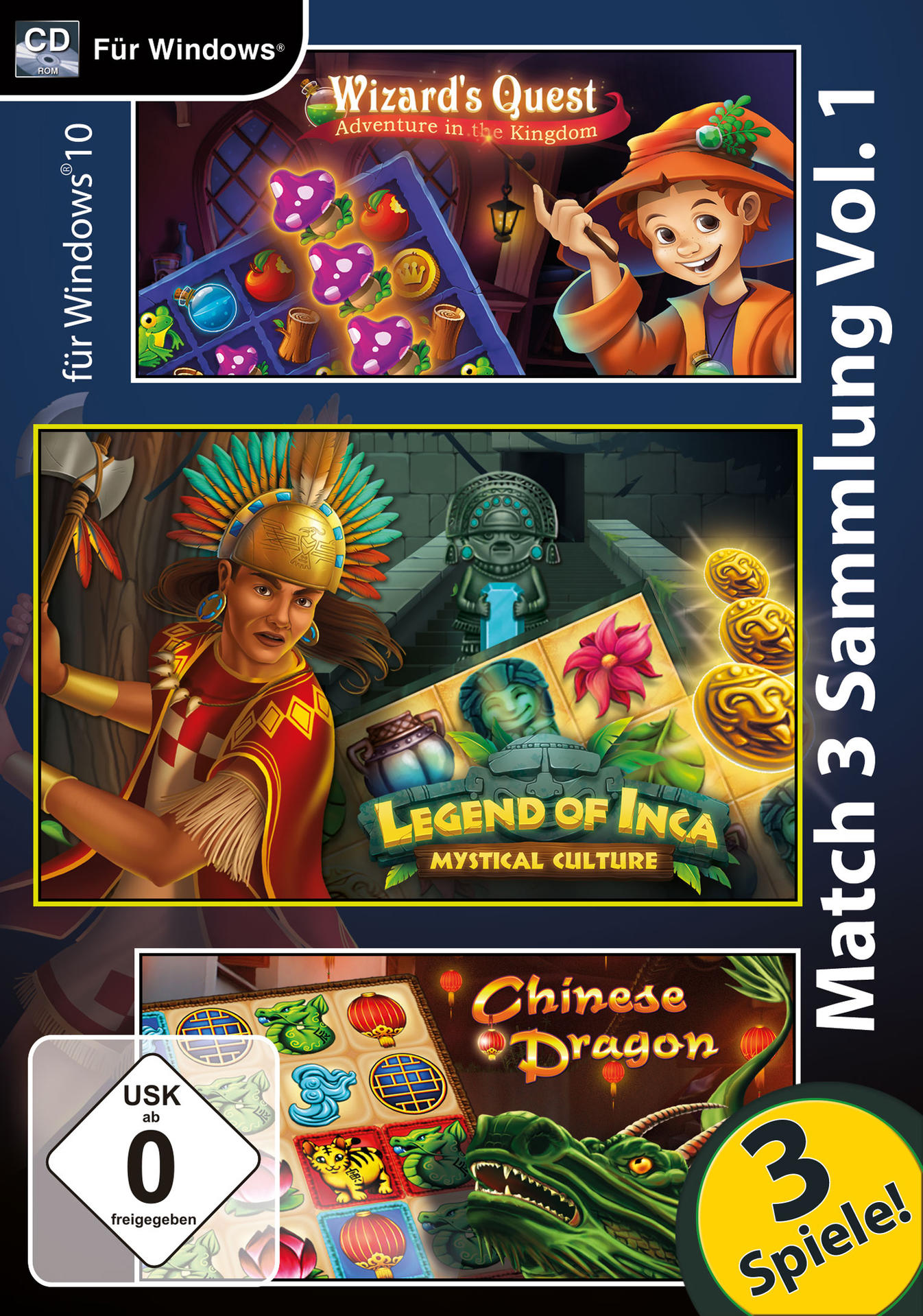 MATCH 3 SAMMLUNG VOL.1 FÜR WINDOWS10 - [PC]