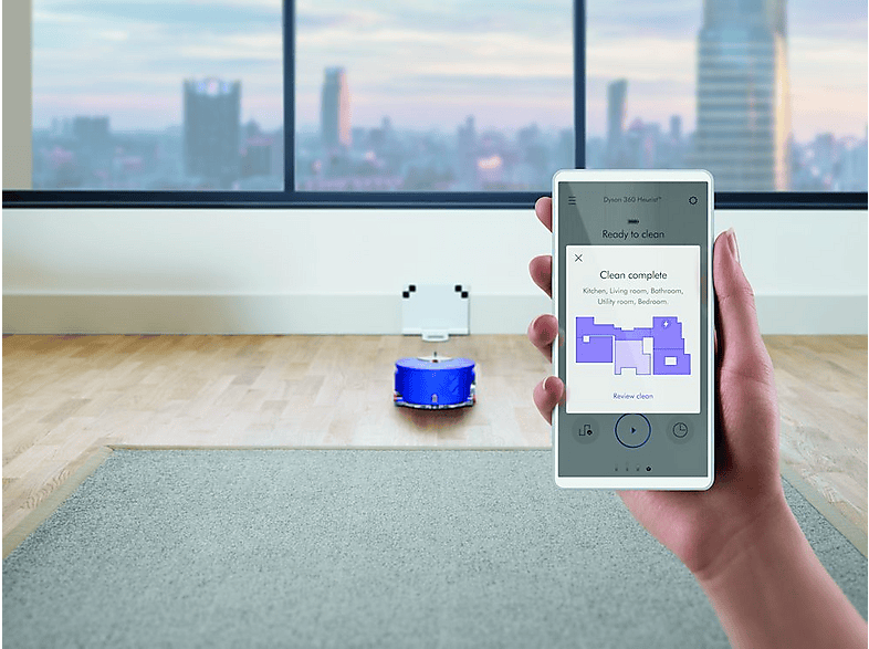 DYSON 360 Heurist | Robotstofzuiger - 195 W - Blauw kopen