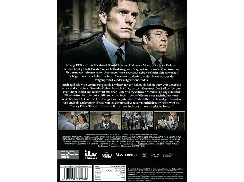 Thumbnail - Der Junge Inspektor Morse - Staffel 5 DVD