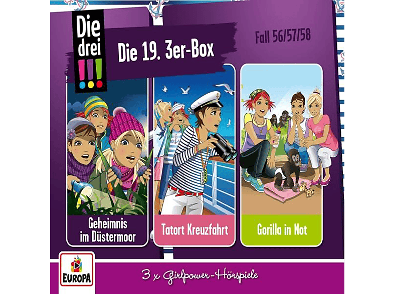 Die Drei ??? - Die 19.3er Box (Folgen 56,57,58) - (CD)