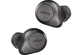 Kopfhörer JABRA ELITE 5 TWS mit hybrider aktiver Geräuschunterdrückung (ANC),  In-ear Kopfhörer Bluetooth Titanschwarz Titanschwarz | MediaMarkt