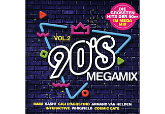 VARIOUS - 90s Megamix Vol. 2 - Die grössten Hits der 90er  - (CD)