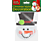 FAMILY CHRISTMAS 55981B Karácsonyfadísz szett - hóember - 2 db / csomag