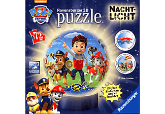 RAVENSBURGER Paw Patrol: Puzzle 3D Ball - Veilleuse (Multicolore)