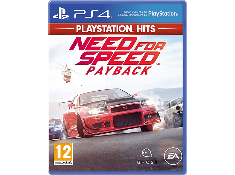 Need for Speed Payback PlayStation Hits UK PS4