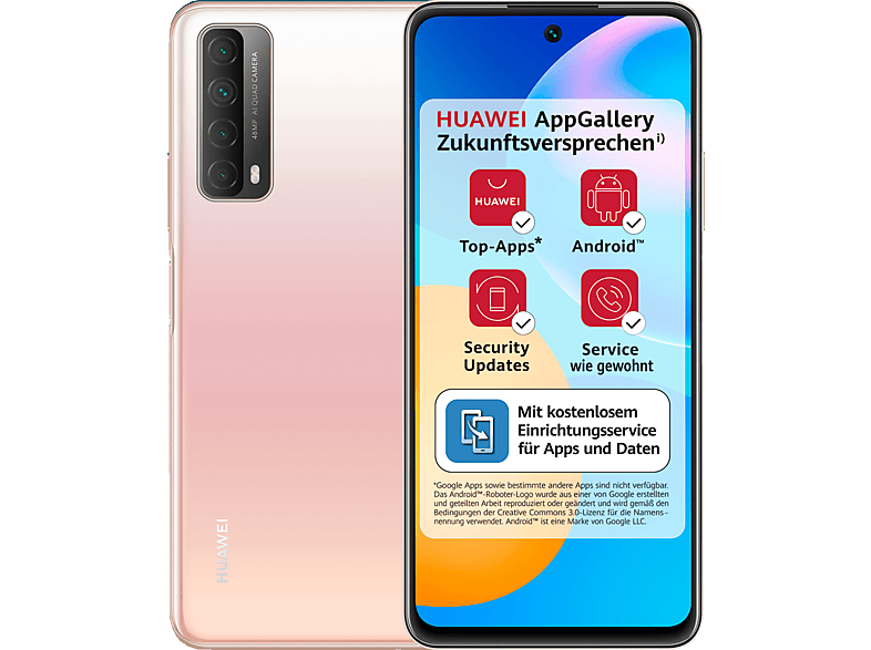 HUAWEI P smart 2021 128 GB Blush Gold Dual SIM