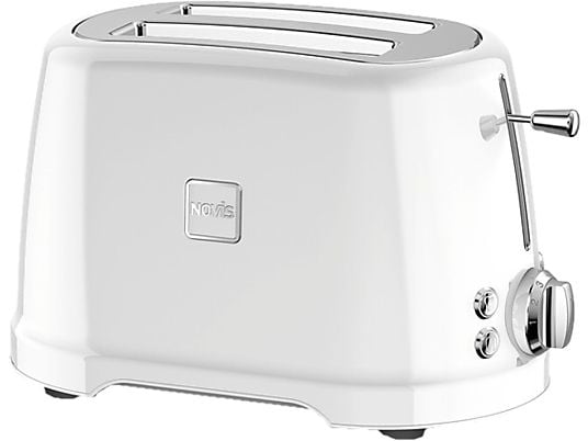 NOVIS T2 - Toaster (Silber/Weiss)