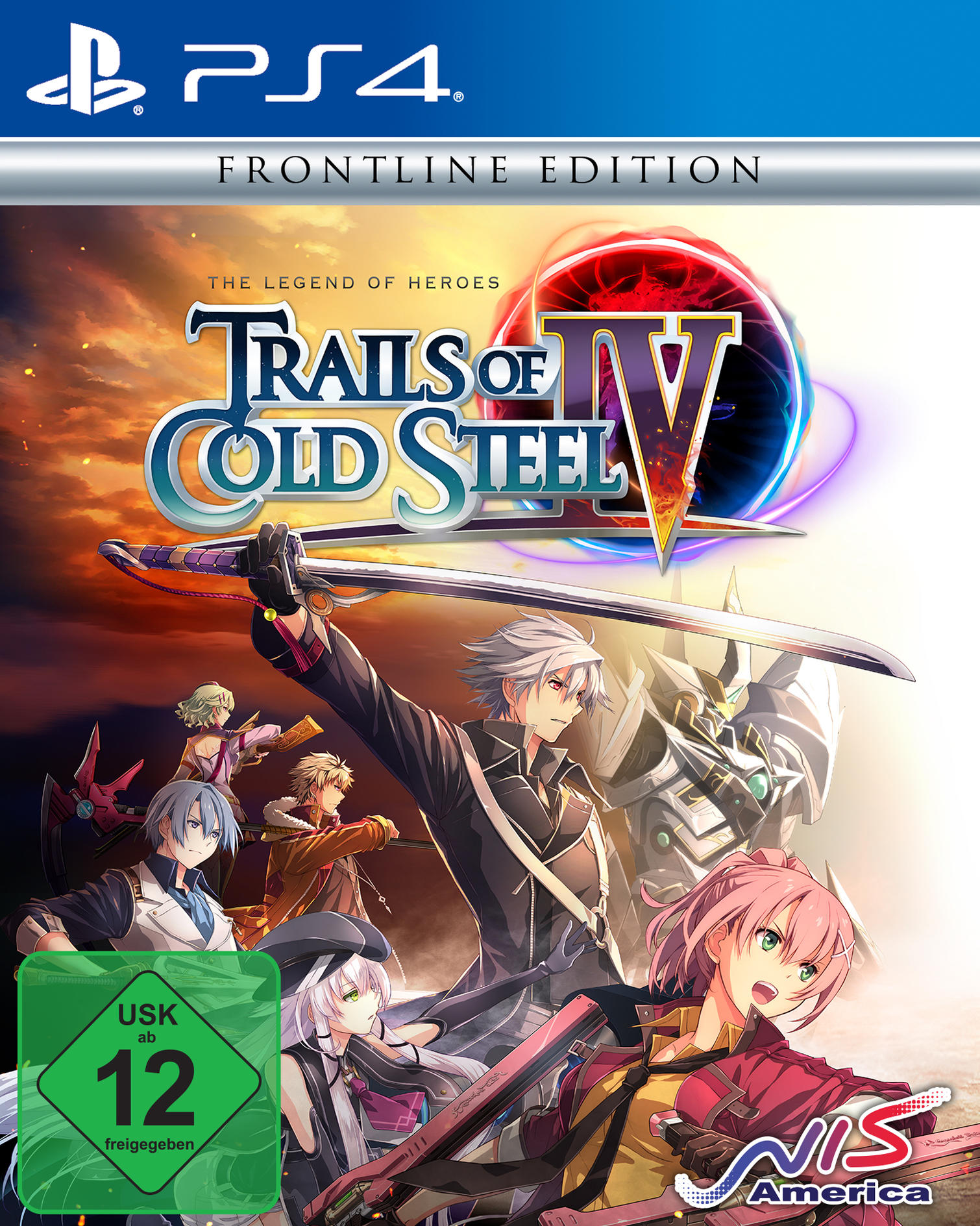 PS4 THE LEGEND OF 4] STEEL [PlayStation HEROES: - OF FE TR. COLD IV
