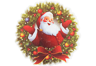 FAMILY CHRISTMAS 56513D Karácsonyi RGB LED dekor - öntapadós - koszorú