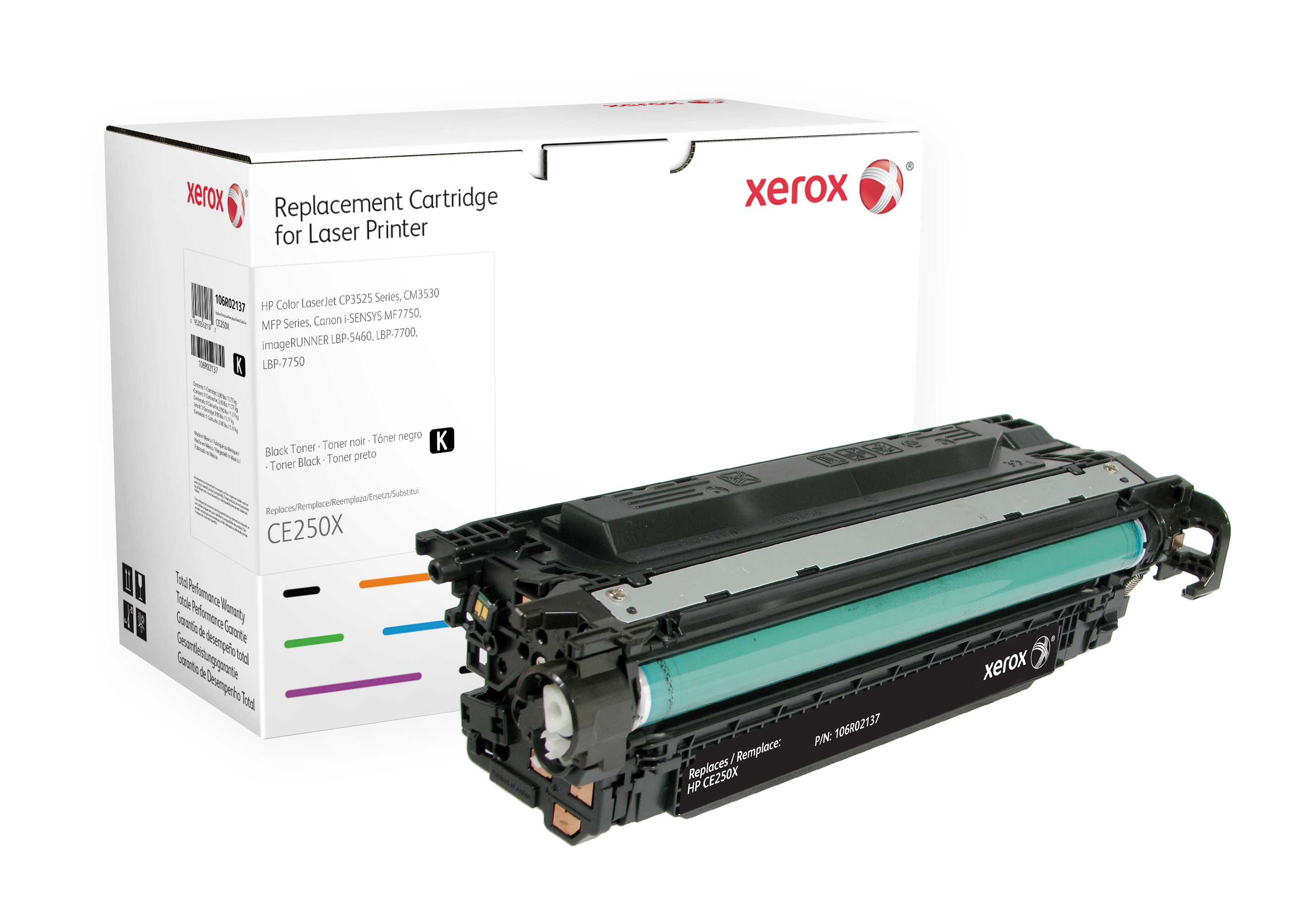 Tóner - Xerox, 106R02137XRC TNR CP3525/30 BLK HIG