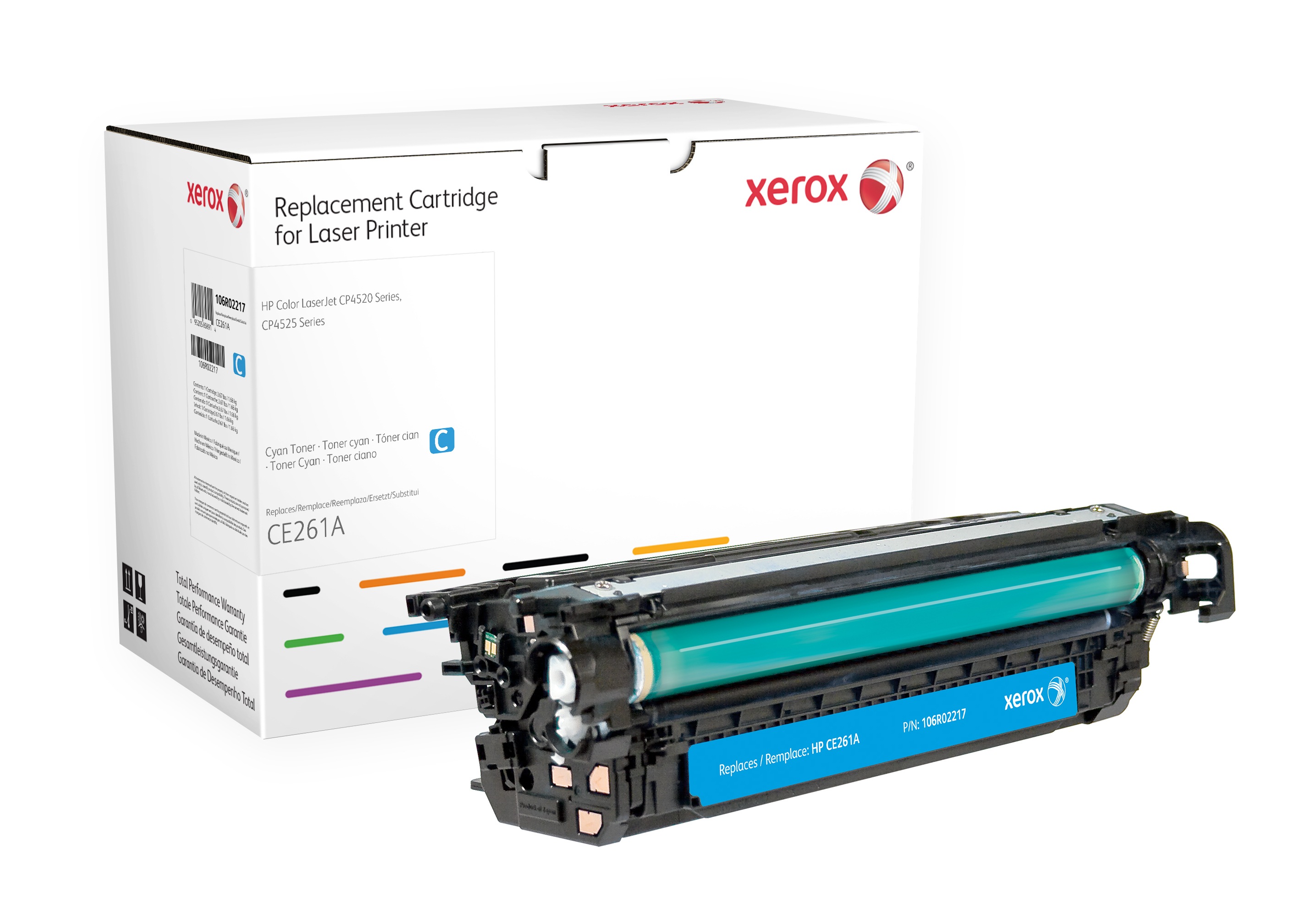 Tóner - Xerox, 106R02217CP4025 CYAN