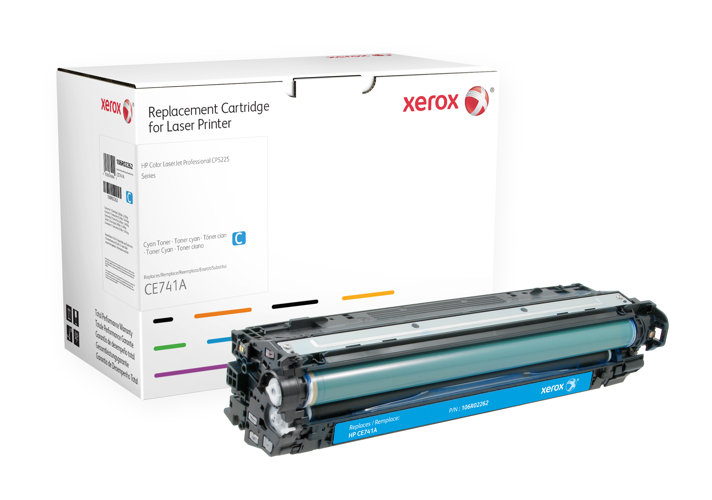 Tóner - Xerox, 106R02262CP5225 CYAN