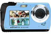 EASYPIX Easypix Aquapix W3048 Edge Unterwasserkamera blau, k.A. opt. Zoom, Dual-Display