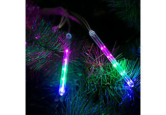 FAMILY CHRISTMAS 58038B Meteor jégcsap - 60 LED - 11,5 cm - Multicolor - 3 x AAA