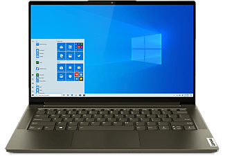 LENOVO Yoga Slim 7 82A1001THV Mohazöld laptop (14'' FHD/Core i5/8GB/512 GB SSD/Win10H)