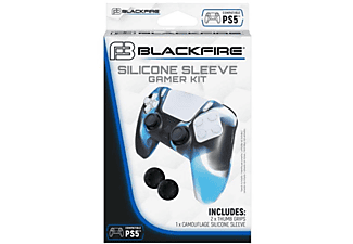 prosperidad agricultores Asser Funda + grips | Ardistel BlackFire Silicone Sleeve Gamer Kit para mandos  PS5, Silicona, Multicolor
