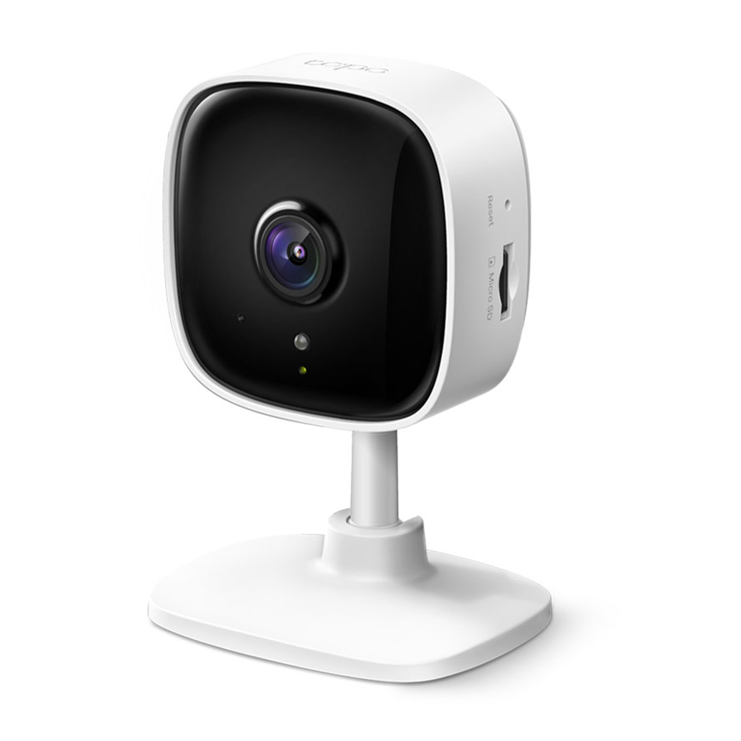 Tplink Tapo C100 vigilancia wifi interior para y mascotas nocturna movimiento audio bidireccional almacenamiento sd compatible con alexa seguridad fullhd blanco casa hd 1080p camara