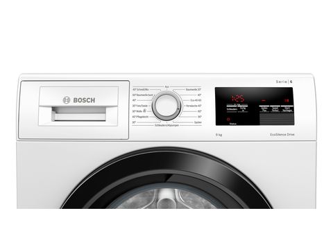 BOSCH kg, 6 Serie (9,0 Waschmaschine Waschmaschine 1400 U/Min., WAU28U00 | MediaMarkt C)