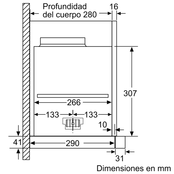 Campana - Siemens iQ700, Integrable, A, Motor iQdrive, Función auto, Plata