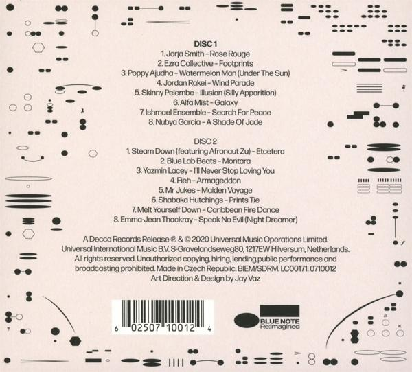 VARIOUS - BLUE NOTE RE:IMAGINED  - (CD)