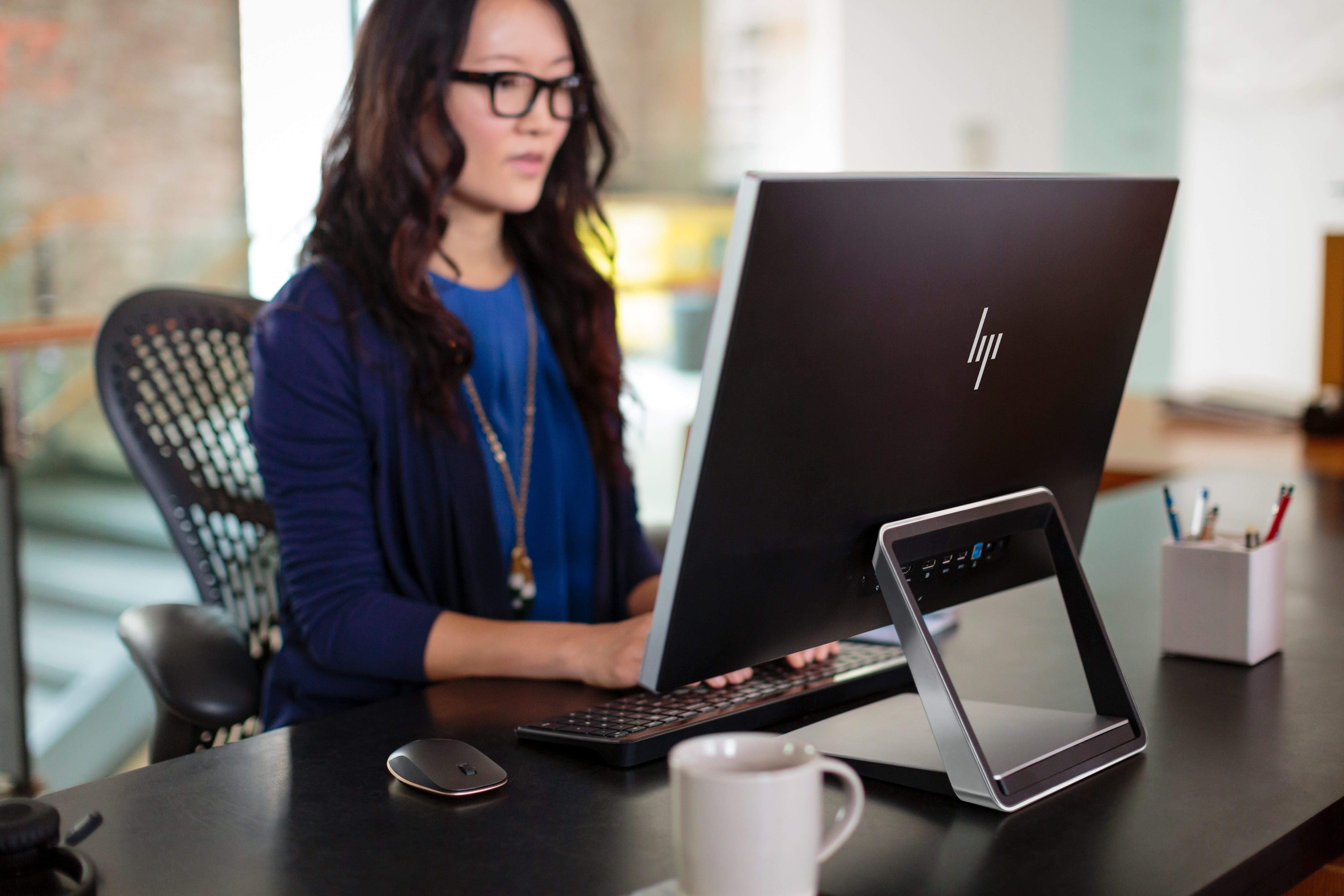 HP Z5000 Maus, Dark Ash Silver