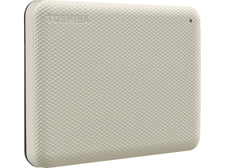 TOSHIBA Canvio Advance Festplatte, 1 TB HDD, 2,5 Zoll, extern, Hellbeige