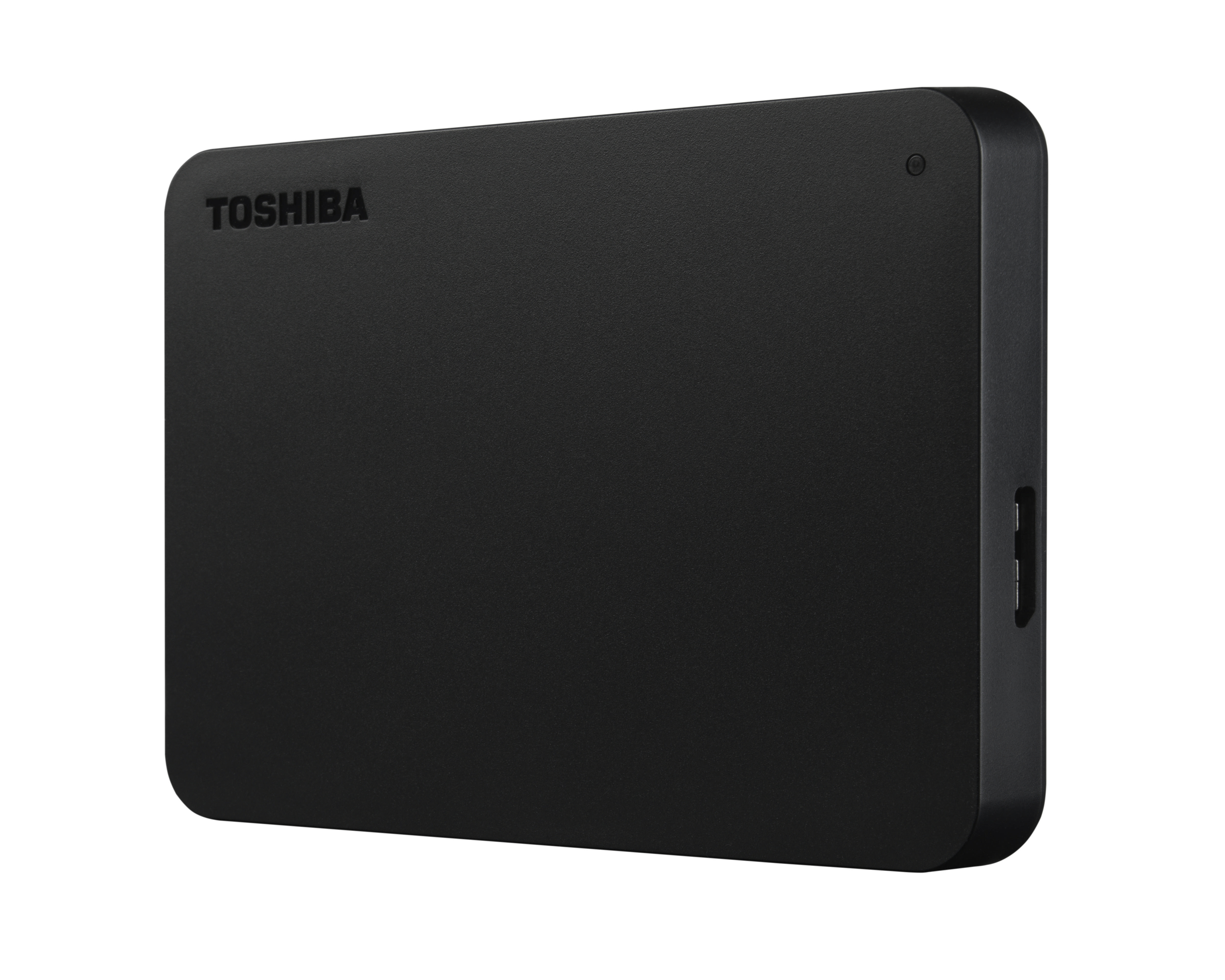 TOSHIBA Canvio Basics USB-C  Festplatte, 2 TB HDD, 2,5 Zoll, extern, Schwarz