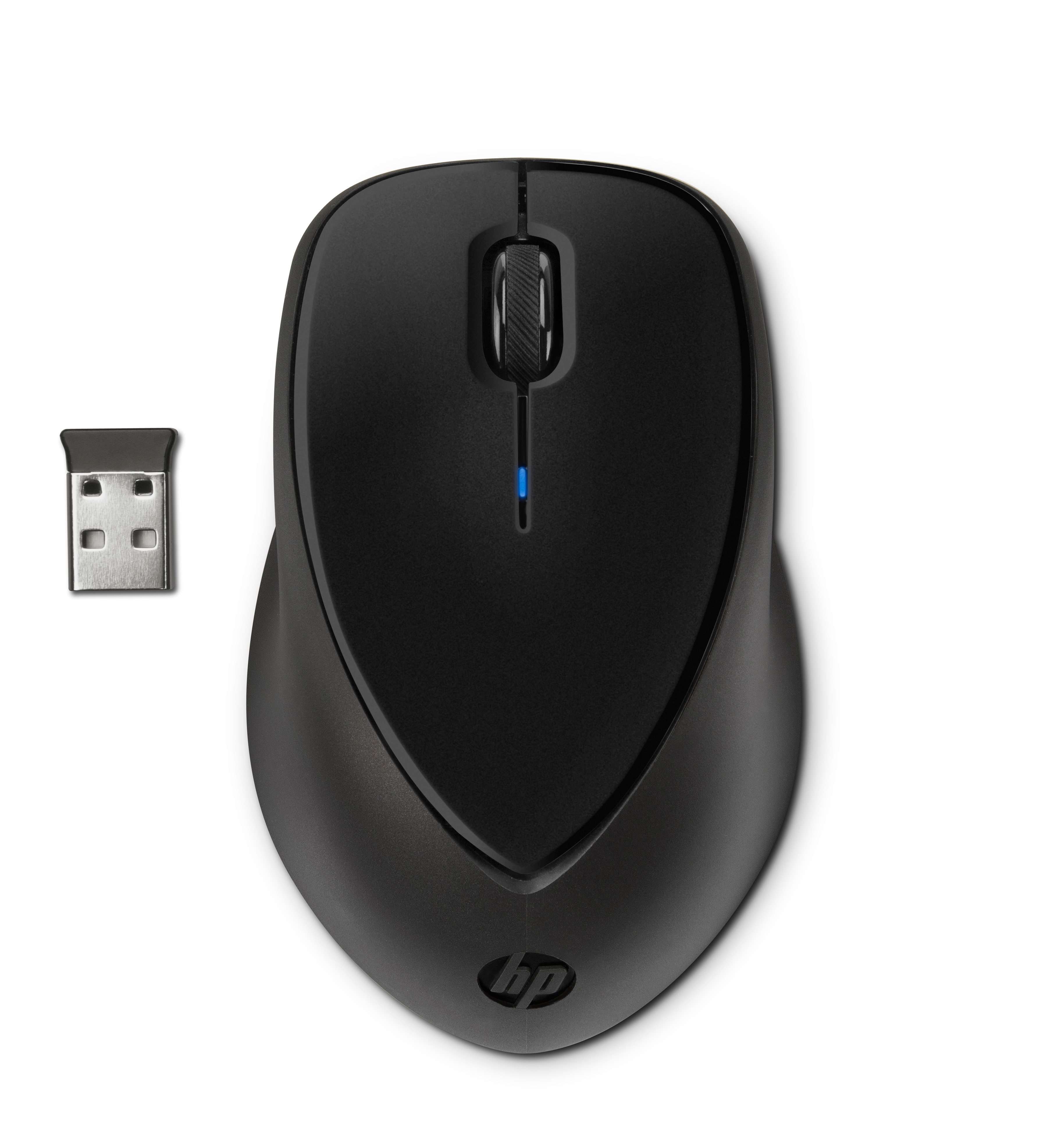 Ratón inalámbrico - HP H2L63AA, Negro